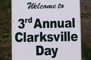 Clarksville Day 2009 Sign