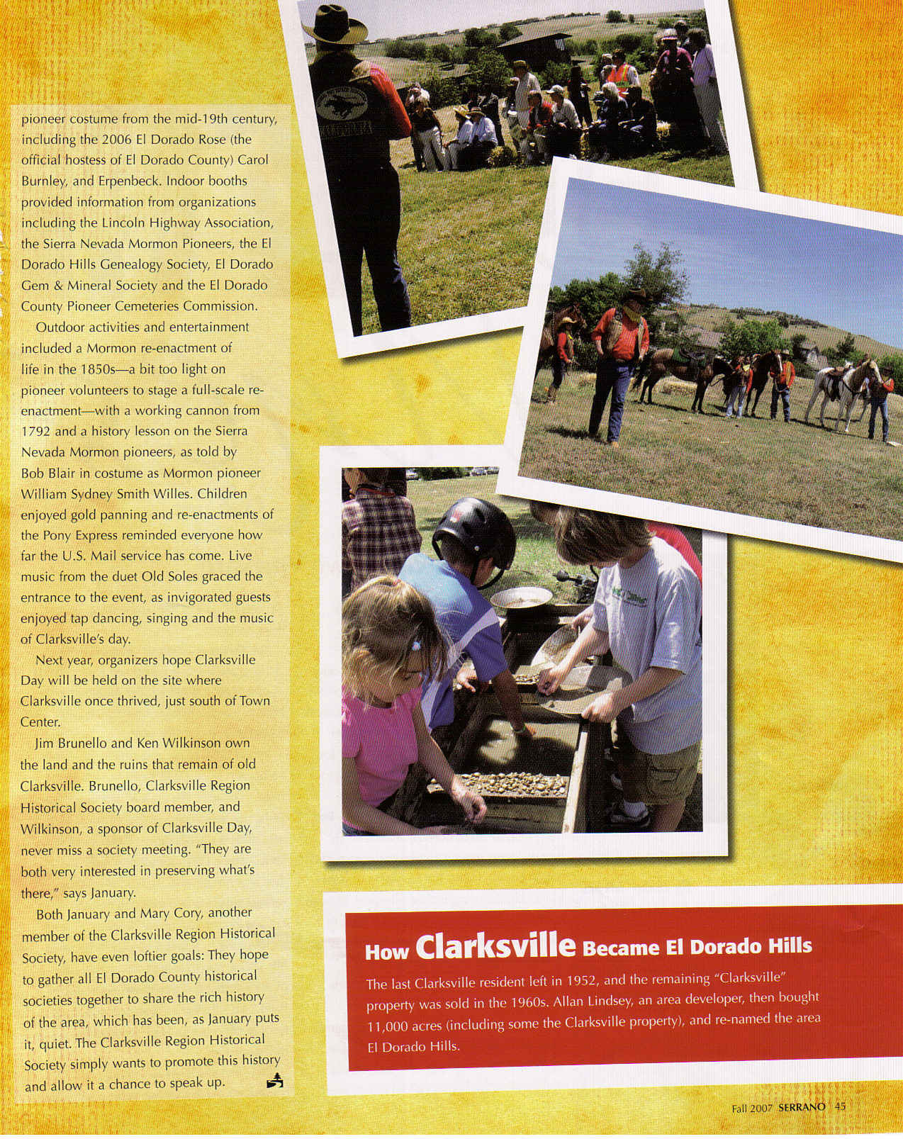 2007 Clarksville Day article