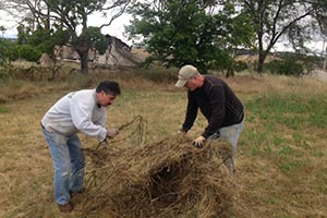 Clarksville Cemetery Clean-up Day May 21, 2016